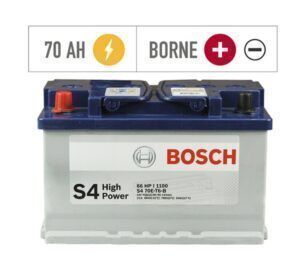 Batería 70AH 660CCA izquierdo S470E-T Bosch 